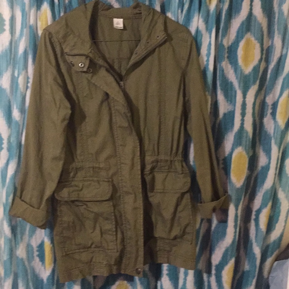 Light weight cargo coat 🧥